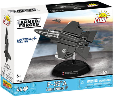 F-35A Lightning II brick plane model - COBI 5940 - 46 bricks Planes Cobi 