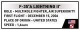 F-35A Lightning II "Husarz" brick plane model - COBI 5904 - 600 bricks Planes Cobi 
