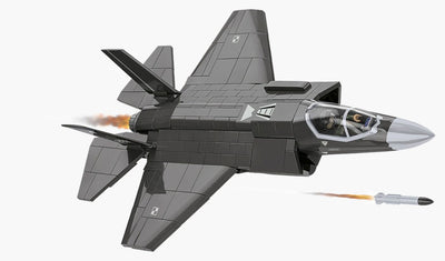 F-35A Lightning II "Husarz" brick plane model - COBI 5904 - 600 bricks Planes Cobi 