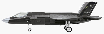 F-35A Lightning II "Husarz" brick plane model - COBI 5904 - 600 bricks Planes Cobi 