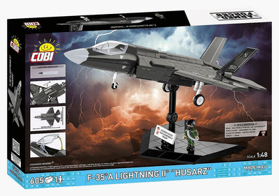 F-35A Lightning II "Husarz" brick plane model - COBI 5904 - 600 bricks Planes Cobi 