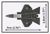 F-35A Lightning II "Husarz" brick plane model - COBI 5926 - 47 bricks Planes Cobi 