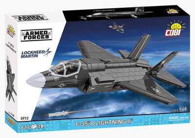 F-35B Lightning II brick plane model - COBI 5912 - 614 bricks Planes Cobi 