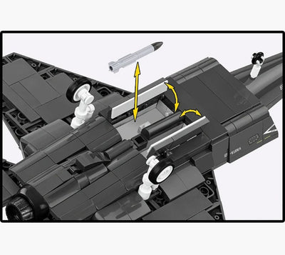 F-35B Lightning II brick plane model - COBI 5912 - 614 bricks Planes Cobi 