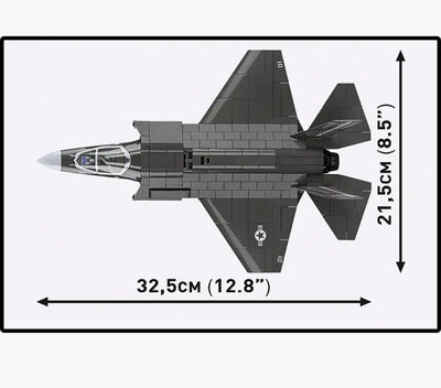 F-35B Lightning II brick plane model - COBI 5912 - 614 bricks Planes Cobi 
