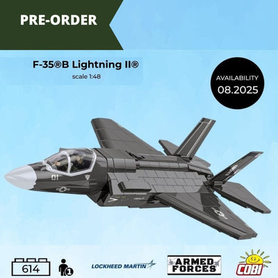 F-35B Lightning II brick plane model - COBI 5912 - 614 bricks Planes Cobi 
