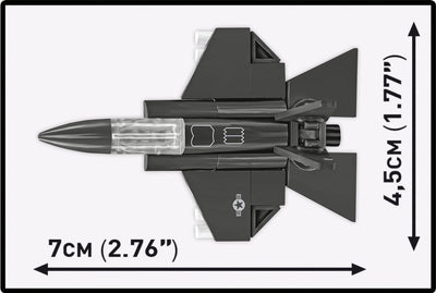 F-35B Lightning II (USAF) brick plane model - COBI 5927 - 46 bricks Planes Cobi 