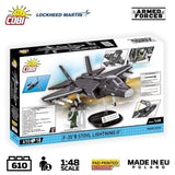 F-35B STOVL Lightning II brick plane model - COBI 5895 - 610 bricks Planes Cobi 