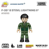 F-35B STOVL Lightning II brick plane model - COBI 5895 - 610 bricks Planes Cobi 