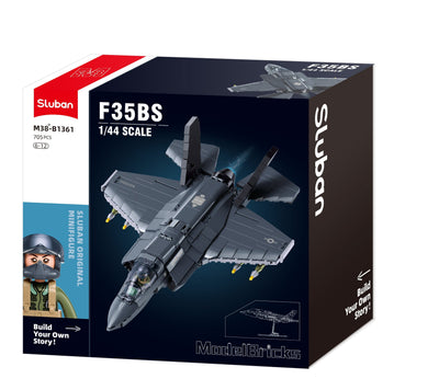 F-35Bs brick plane model - Sluban M38 - B1361 - 705 bricks Planes SLUBAN 
