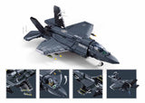 F-35Bs brick plane model - Sluban M38 - B1361 - 705 bricks Planes SLUBAN 