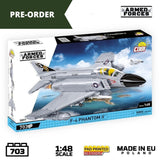 F-4 Phantom II brick plane model - COBI 5897 - 703 bricks Planes Cobi 