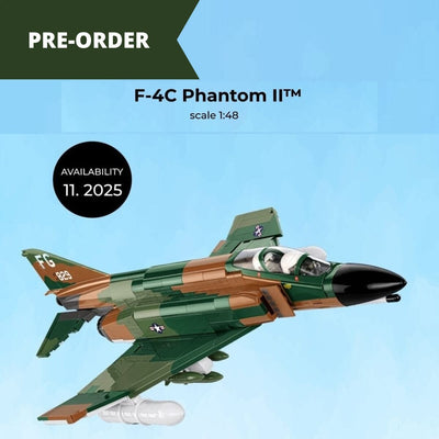 F-4C Phantom II (Vietnam War) brick plane model - COBI 2427 - 730 bricks Planes Cobi 