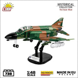F-4C Phantom II (Vietnam War) brick plane model - COBI 2427 - 738 bricks Planes Cobi 
