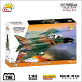 F-4C Phantom II (Vietnam War) brick plane model - COBI 2427 - 738 bricks Planes Cobi 