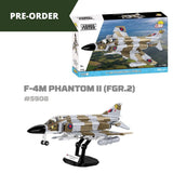 F-4F Phantom II (RAF) brick plane model - COBI 5908 - 728 bricks Planes Cobi 