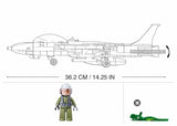 F14 Fighter brick model plane - Sluban M38-B0755 - 404 bricks Planes SLUBAN 