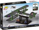 Fairey Swordfish brick plane model EXECUTIVE EDITION- COBI 5769- 960 bricks Planes Cobi 