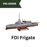 FDI Frigate /Defence and Intervention Frigate brick model ship- COBI 4871 - 995 bricks Ship Cobi 
