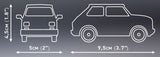 Fiat 126 EL brick car model - COBI 24531 - 72 bricks car Cobi 