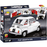 Fiat Abarth 595 brick model car - Cobi-24354 - 1091 bricks car Cobi 