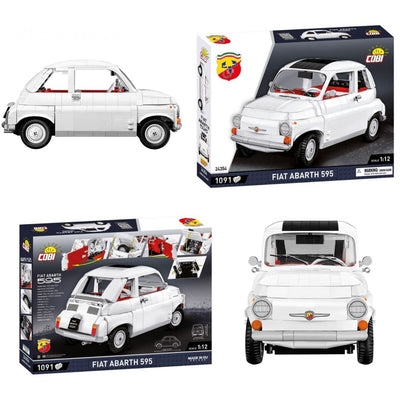 Fiat Abarth 595 brick model car - Cobi-24354 - 1091 bricks car Cobi 