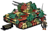 Flakpanzer IV Wirbelwind brick anti-aircraft gun model - COBI-2593 - 1195 bricks - Executive Edition Tank Cobi 