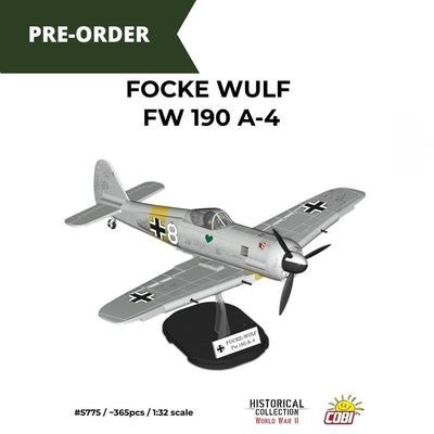 Focke Wulf FW 190 A-4 brick model plane - COBI 5775 - 365 bricks Planes Cobi 