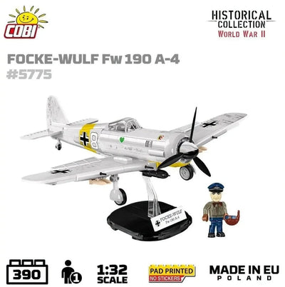 Focke Wulf FW 190 A-4 brick model plane - COBI 5775 - 365 bricks Planes Cobi 