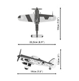 Focke-Wulf Fw 190 F-8 brick plane model - COBI 5871 - 170 bricks Planes Cobi 