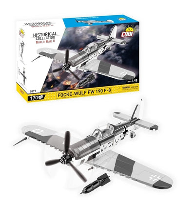 Focke-Wulf Fw 190 F-8 brick plane model - COBI 5871 - 170 bricks Planes Cobi 