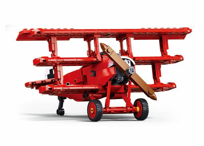 Fokker DR-1S brick model plane - Sluban M38-B1292 - 281 bricks Tank SLUBAN 