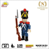 French artilleryman & cannon (Napoleonic Wars) - COBI 20093 - 96 bricks Other Military Cobi 