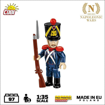 French artilleryman & cannon (Napoleonic Wars) - COBI 20093 - 96 bricks Other Military Cobi 