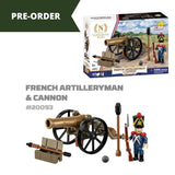 French artilleryman & cannon (Napoleonic Wars) - COBI 20093 - 96 bricks Other Military Cobi 