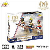 French soldiers (Napoleonic Wars) - COBI 20090 - 3 figures Other Military Cobi 