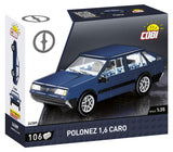 FSO Polonez 1.6 Caro brick model car - COBI 24589 - 106 bricks COBI 