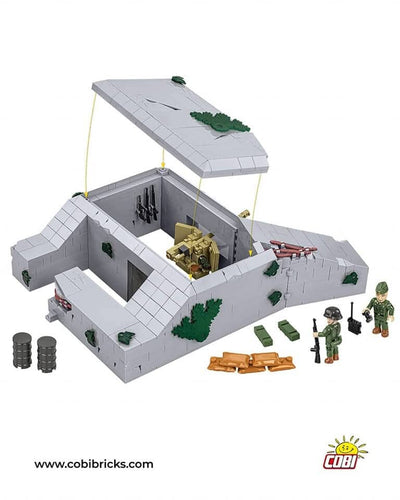 German bunker - Regelbau 667 - COBI 3136 - 642 bricks Architecture Cobi 