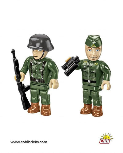 German bunker - Regelbau 667 - COBI 3136 - 642 bricks Architecture Cobi 