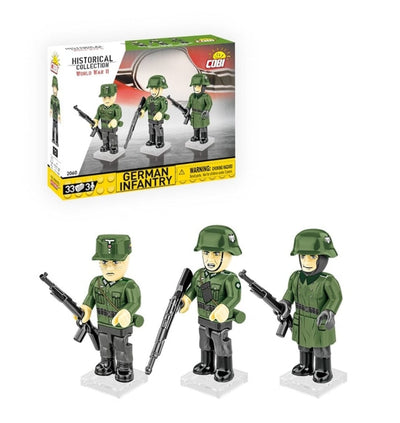 German Infantry figures - COBI 2060 - 33 bricks Other Military Cobi 