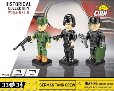 German Tank Crew figures - COBI 2053 - 33 pieces Parts Cobi 