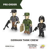 German Tank Crew figures - COBI 2066 - 33 pieces Parts Cobi 