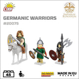 Germanic Warrior figures - COBI 20075 - 3 figures Other Military Cobi 