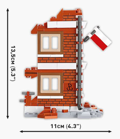 Goliath tracked mine (Warsaw Uprising) brick model - COBI 2680 - 311 bricks Other Military Cobi 
