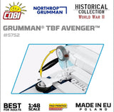 Grumman TBF Avenger brick plane model - COBI 5752- 392 bricks Planes Cobi 