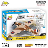 Hawker Hurricane MK.1 brick plane model - COBI 5866 - 145 bricks Planes Cobi 