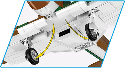 Hawker Hurricane No.302 Sgn. RAF plane brick model - COBI 5762 - 375 bricks Planes Cobi 