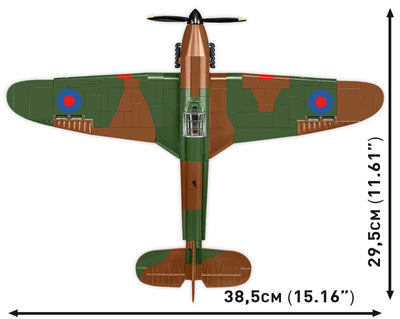 Hawker Hurricane No.302 Sgn. RAF plane brick model - COBI 5762 - 375 bricks Planes Cobi 
