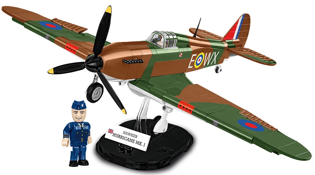 Hawker Hurricane RAF plane brick model COBI 5762