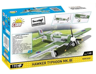 Hawker Typhoon brick plane model - COBI 5864 - 186 bricks Planes Cobi 